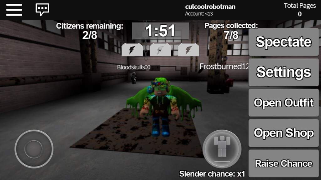 Playing Stop It Slender Roblox Amino - stop it slender i glitched xd roblox amino
