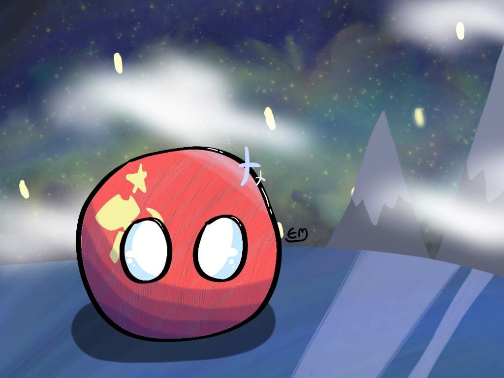 A Starry Night | Polandball Amino