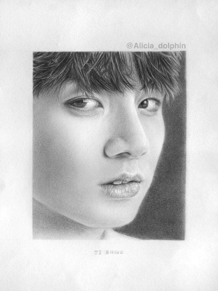 DIBUJO JUNGKOOK POR SU CUMPLEAÑOS!! | ARMY's Amino Amino