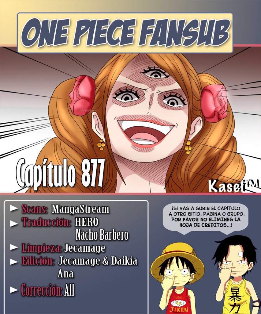 Manga One Piece 877 One Piece Amino