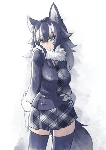 Kemono Friends - Grey Wolf-chan 😍😍😍 | Otanix Amino