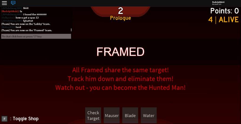 Game Of The Month Review Framed Roblox Amino - roblox framed mauser