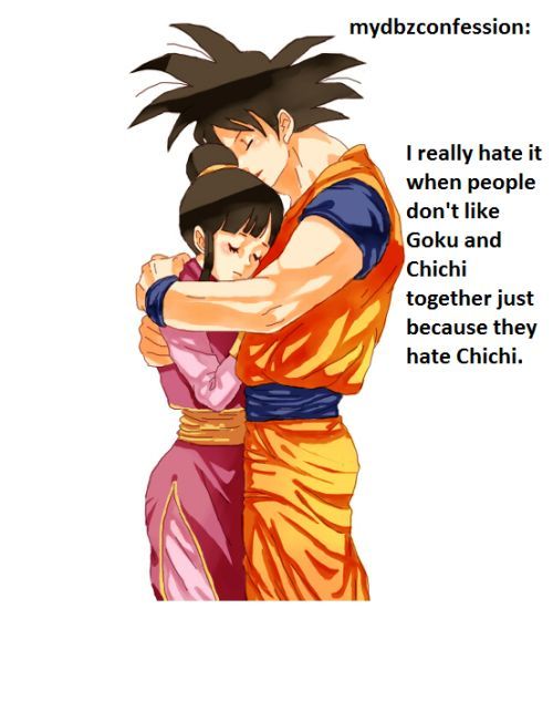 Goku And Chi Chi Kissing