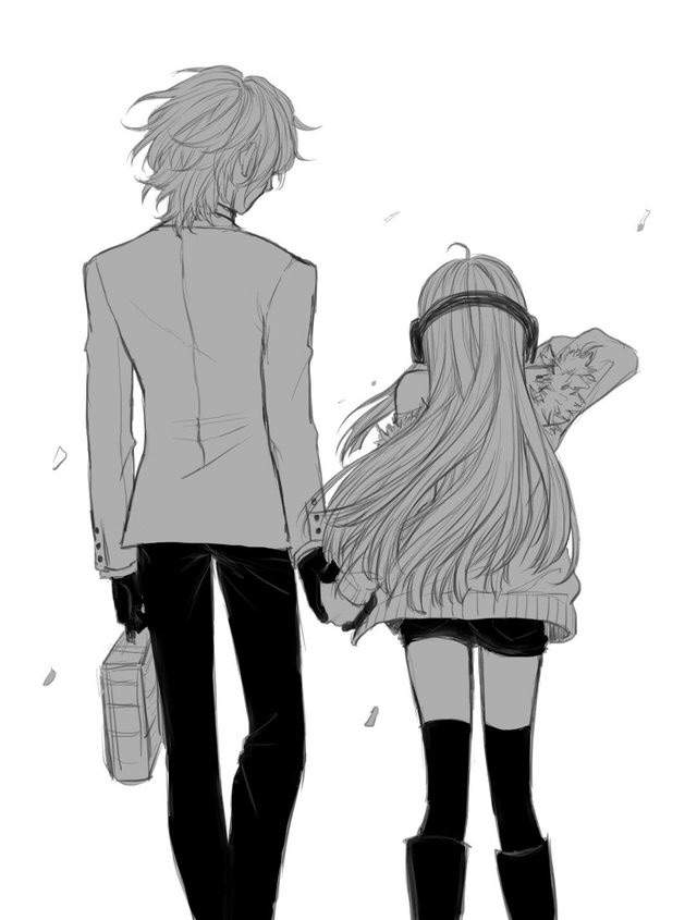 I love these fanart pictures of akechi and futaba 😍 so cute. | SMT ...