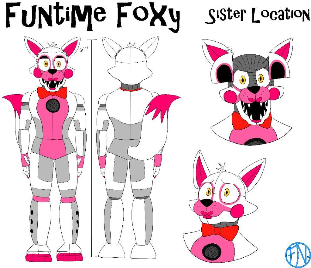 Funtime Foxy (Me(By:Rebornica.