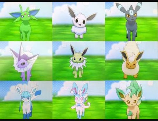 Top 8 Shiny Eeveelutions Pokemon Amino