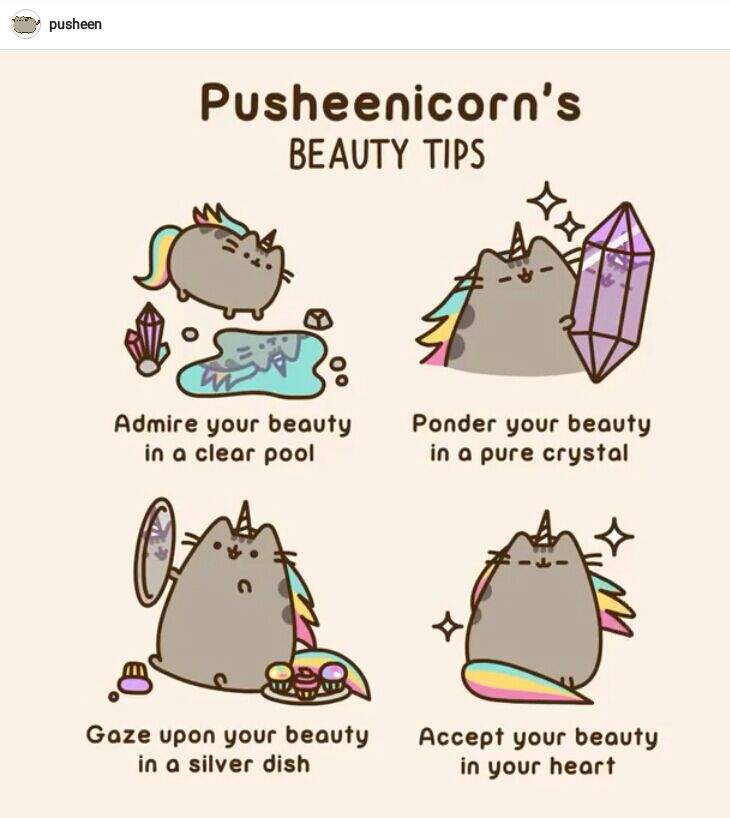 Pusheenicorn's Beauty Tips | Pusheen The Cat Amino Amino