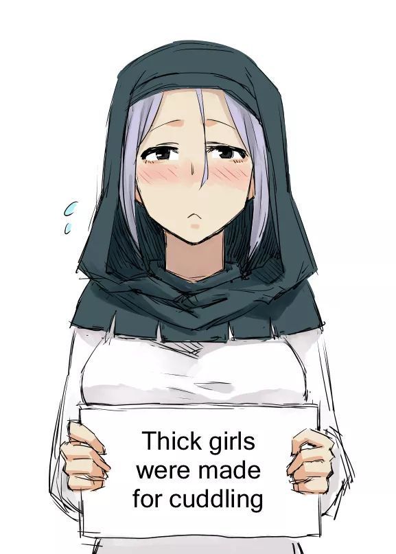 thick anime girl hot