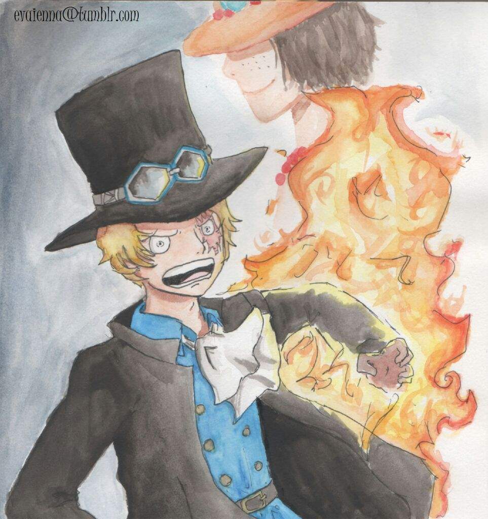 Sabo And Ace Fanart One Piece Amino