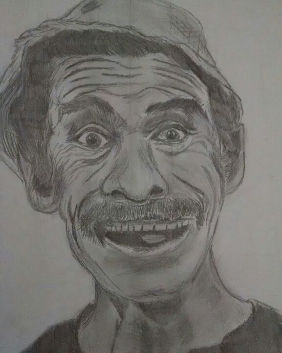 Dibujo de don ramon hecho a lapiz | DibujArte Amino