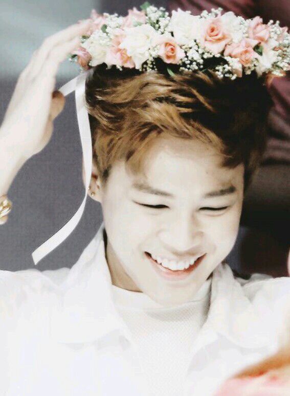 Flower crown boy JIMIN | ARMY's Amino