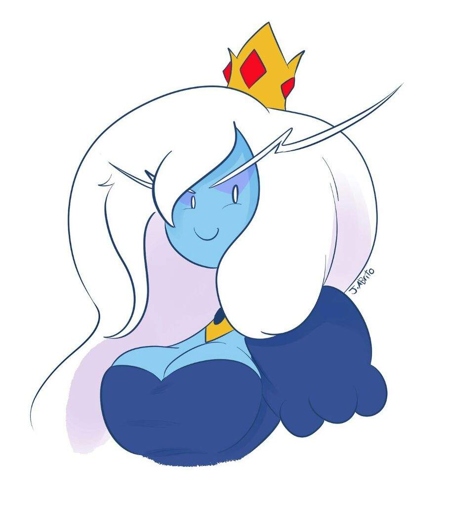 A quick drawing of Ice Queen! | Cartoon Amino