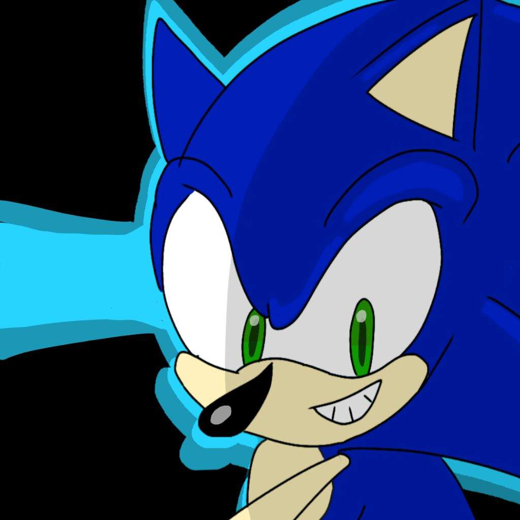 Quick digital sonic art. | Sonic the Hedgehog! Amino