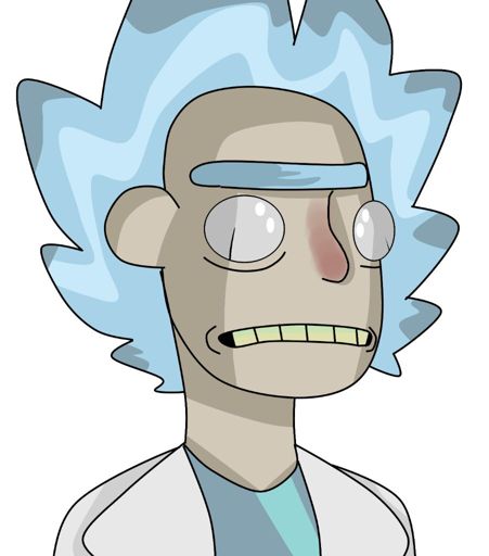 Fan art de rick uwu | •Rick y morty• Amino