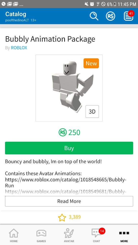 New Roblox Animations