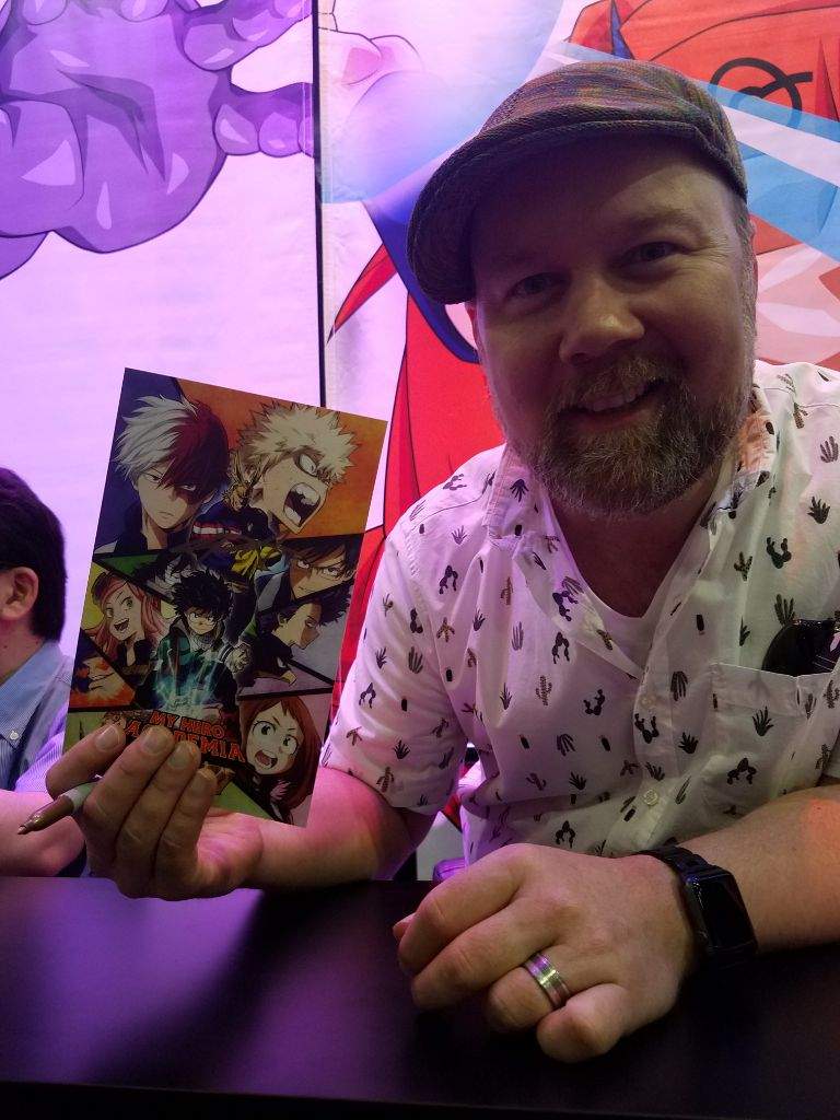 Christopher sabat I meet him at anime expo 2017 Anime Amino