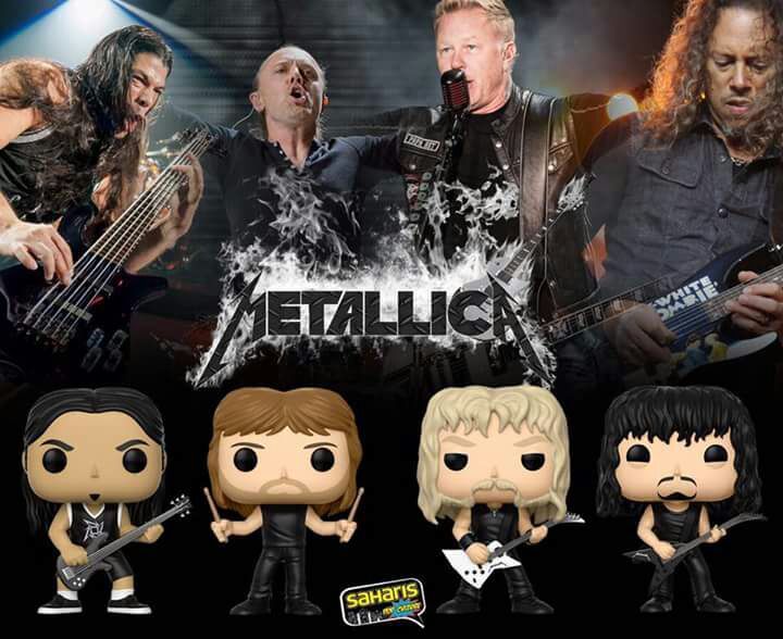 muñecos pop metallica