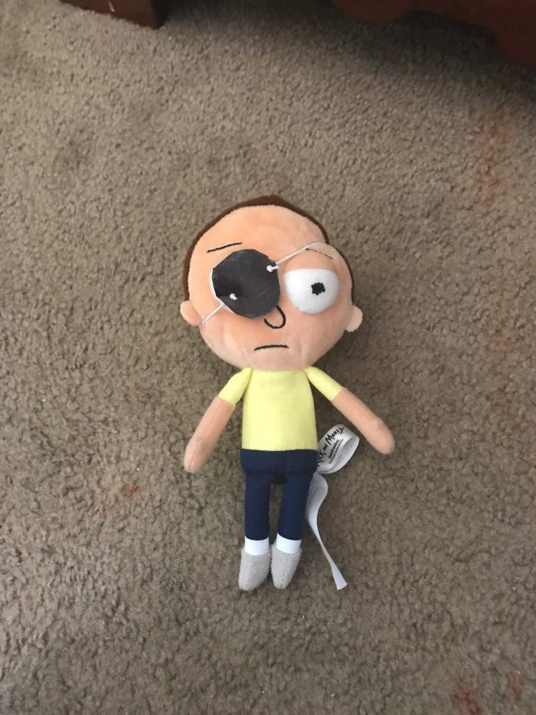 evil morty plush