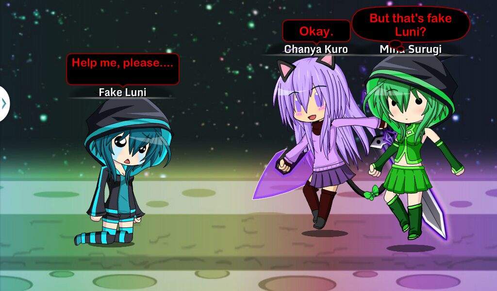 Gacha studio comic - Luni starts crazy. | Lunime~ Amino