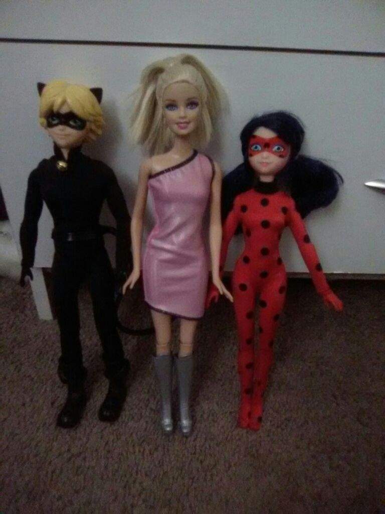 ladybug and cat noir barbie