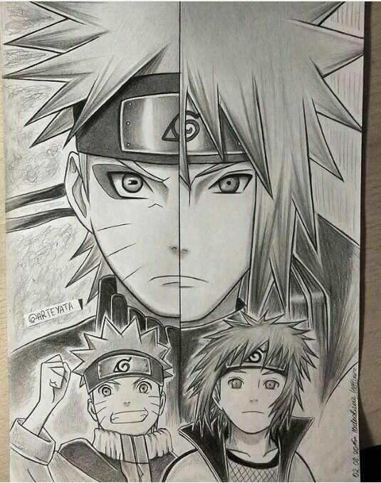 Naruto And Minato Half Face Hot Sex Picture