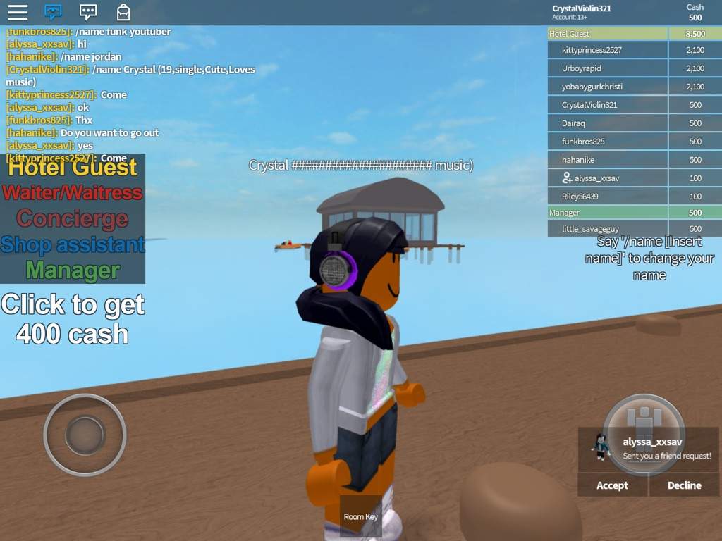 Finding Oders Roblox Amino