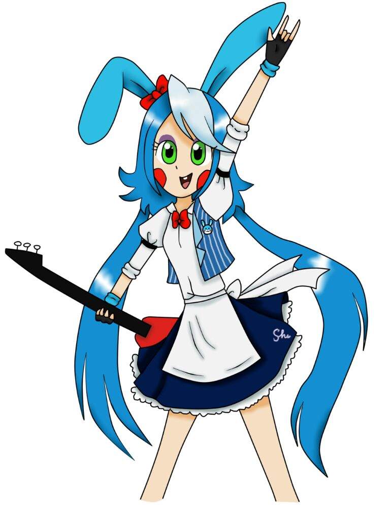 Female Toy Bonnie Human Five Nights At Freddys Amino 