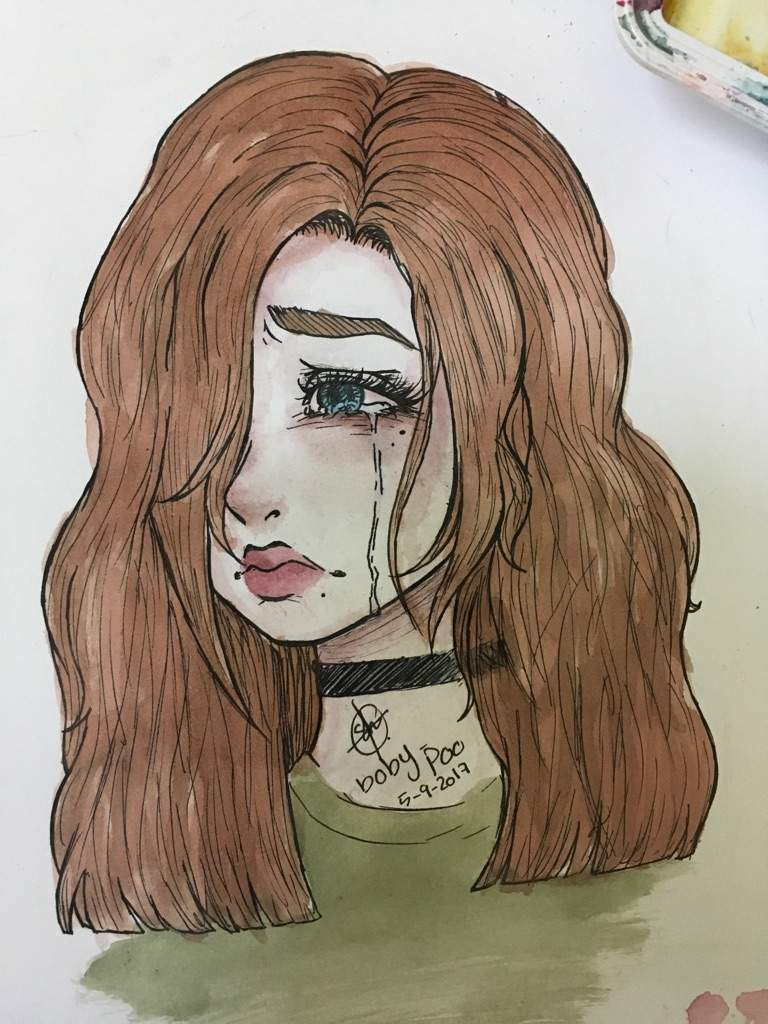 Sad Girl Drawing Cartoon Kumpulan Ilmu Dan Pengetahuan Penting