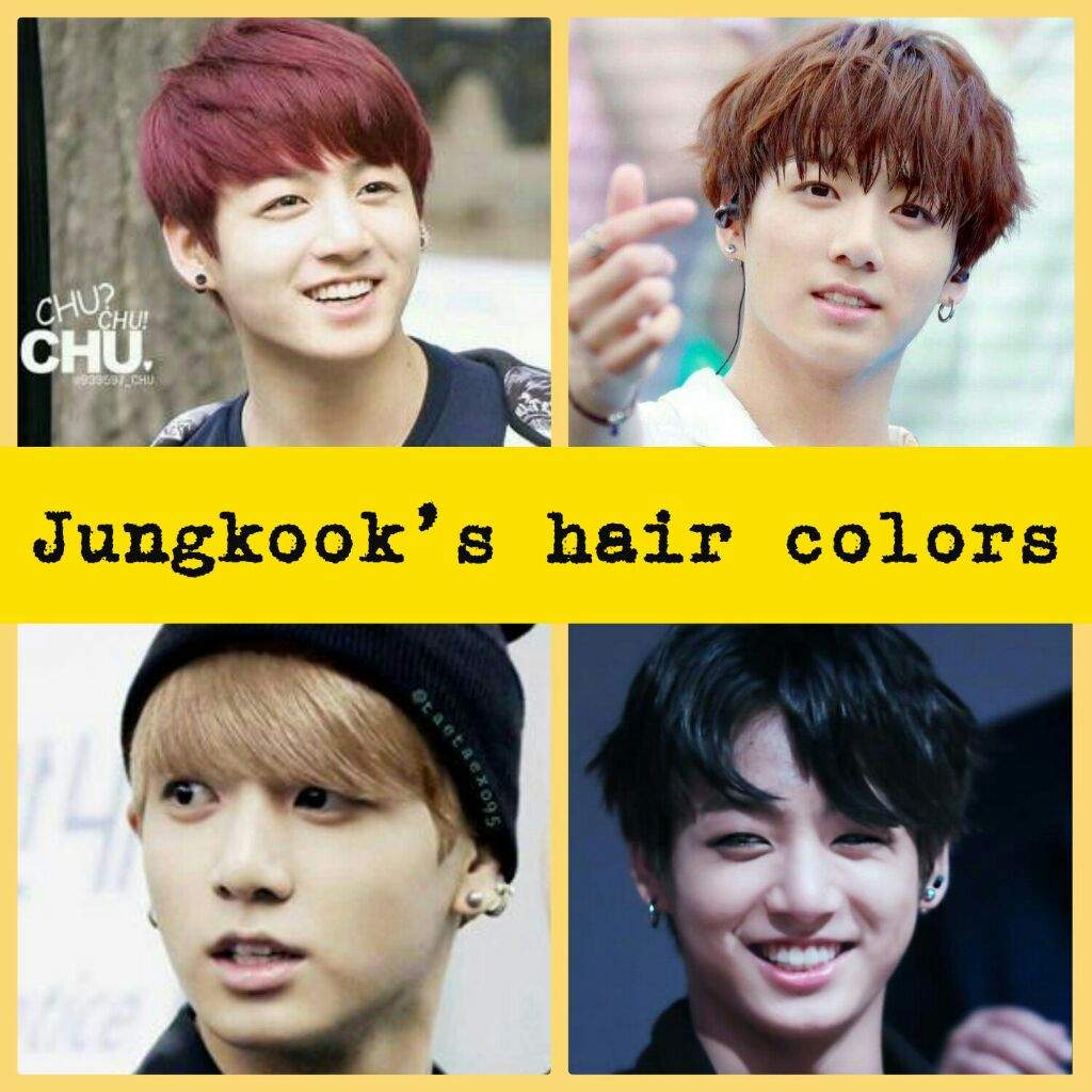 Jungkook's hair colors appreciation | ARMY's Amino