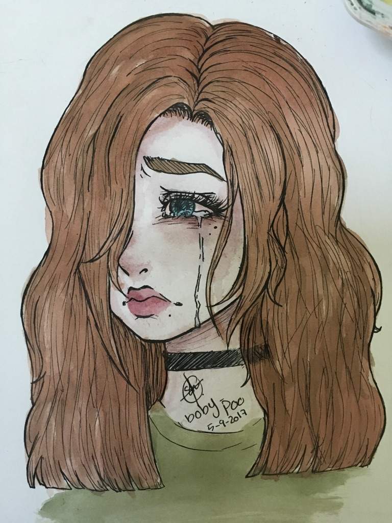 Drawing Sad Girl Art Anime Amino