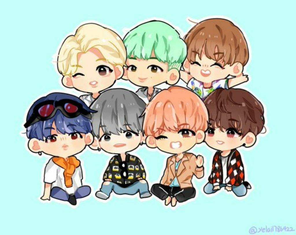  Chibi  BTS  for days  ARMY  s Amino