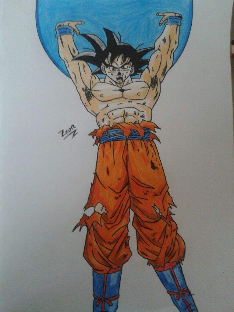 Featured image of post Goku Spirit Bomb Drawing Drawing goku super saiyan 3 gt spirit bomb