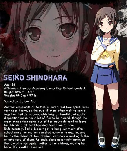 Seiko shinohara | Wiki | Corpse Party Amino Amino