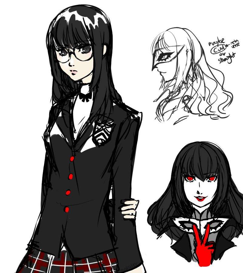 the p5 cast genderbend masterpost | MegaTen Amino