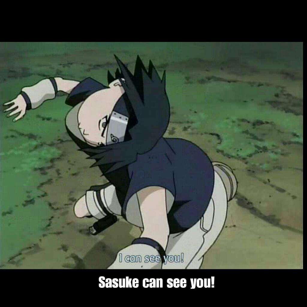 Sasuke Can See You Naruto Amino