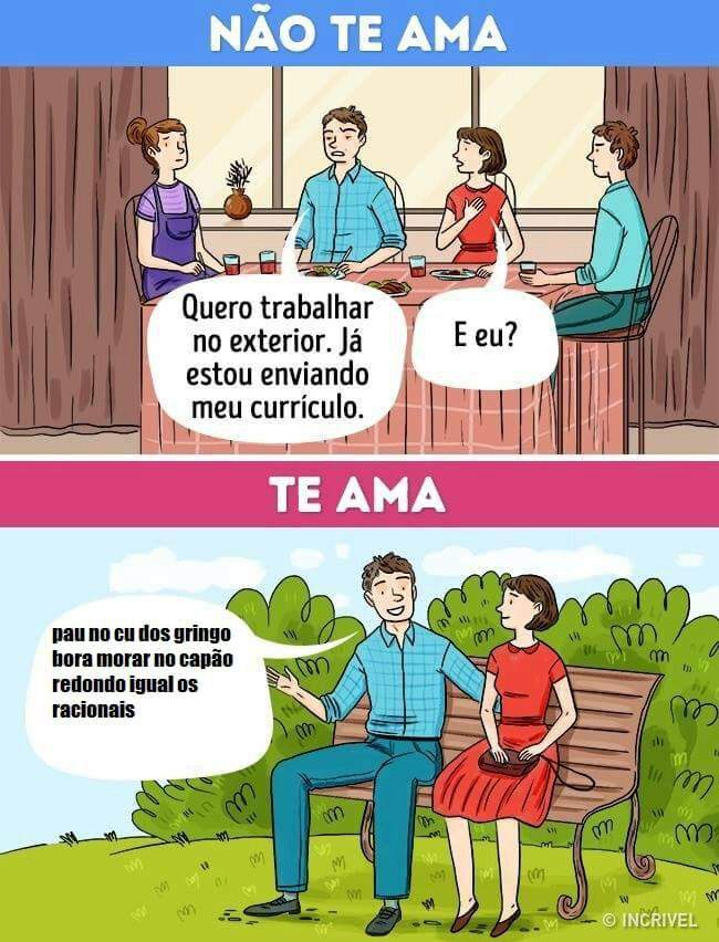 Te ama x Não te ama💔 | Memes Island Amino