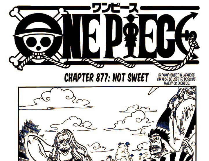 One Piece Chapter 877 Viz Comparison One Piece Amino