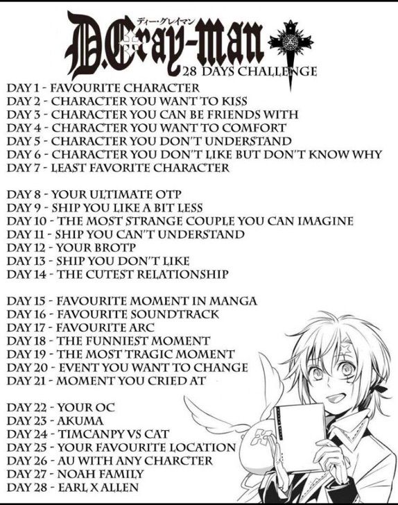 D Gray Man Day 3 Anime Amino