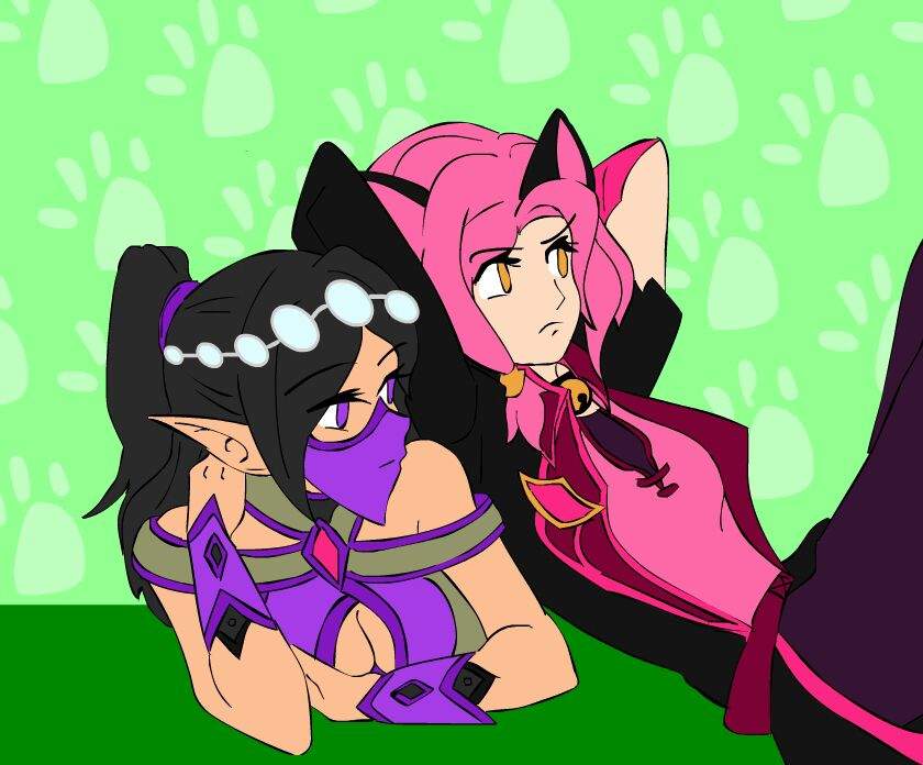 Soothsayer Ying And Alley Cat Maeve Paladins Amino Amino