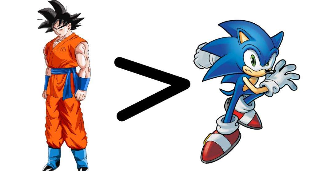 Sonic vs Goku end debate | Cartoon Fight Club Amino