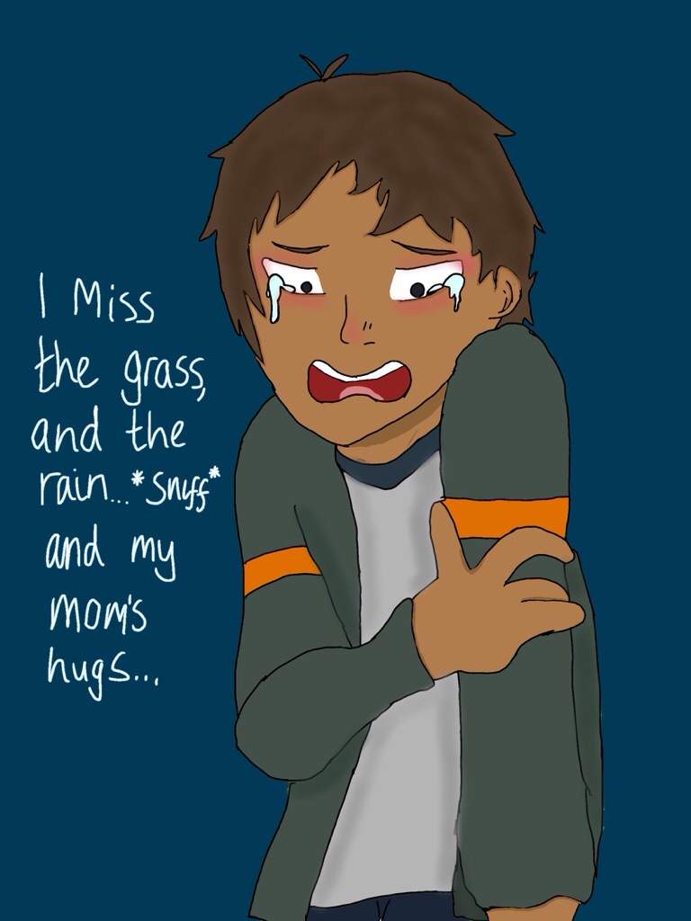 New thing i was working on: its a sad Lance :') | Voltron Amino