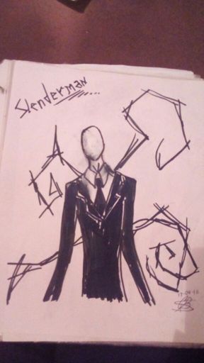 Dibujo de Slenderman | DibujArte Amino