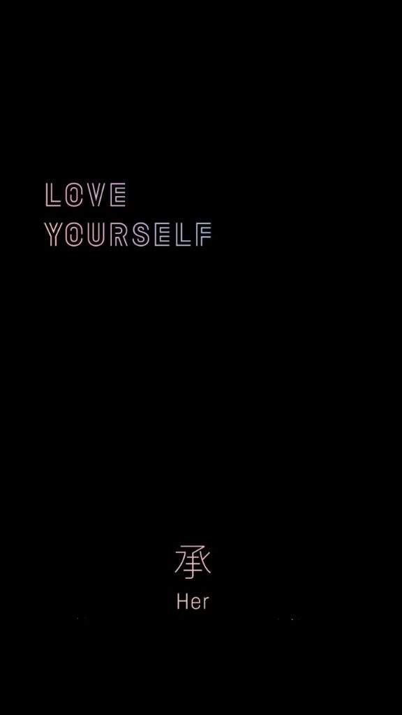 4 Fondos sencillos de LOVE YOURSELF | BTS LATINO Amino