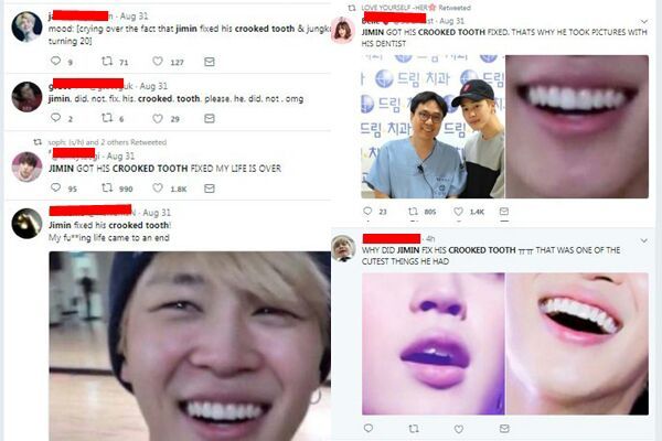 💞 JIMIN's Crooked Tooth: Appreciation & Realization 👄 | JIKOOK OFFICIAL ...