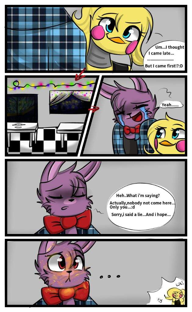 fnaf bonnie x toy chica