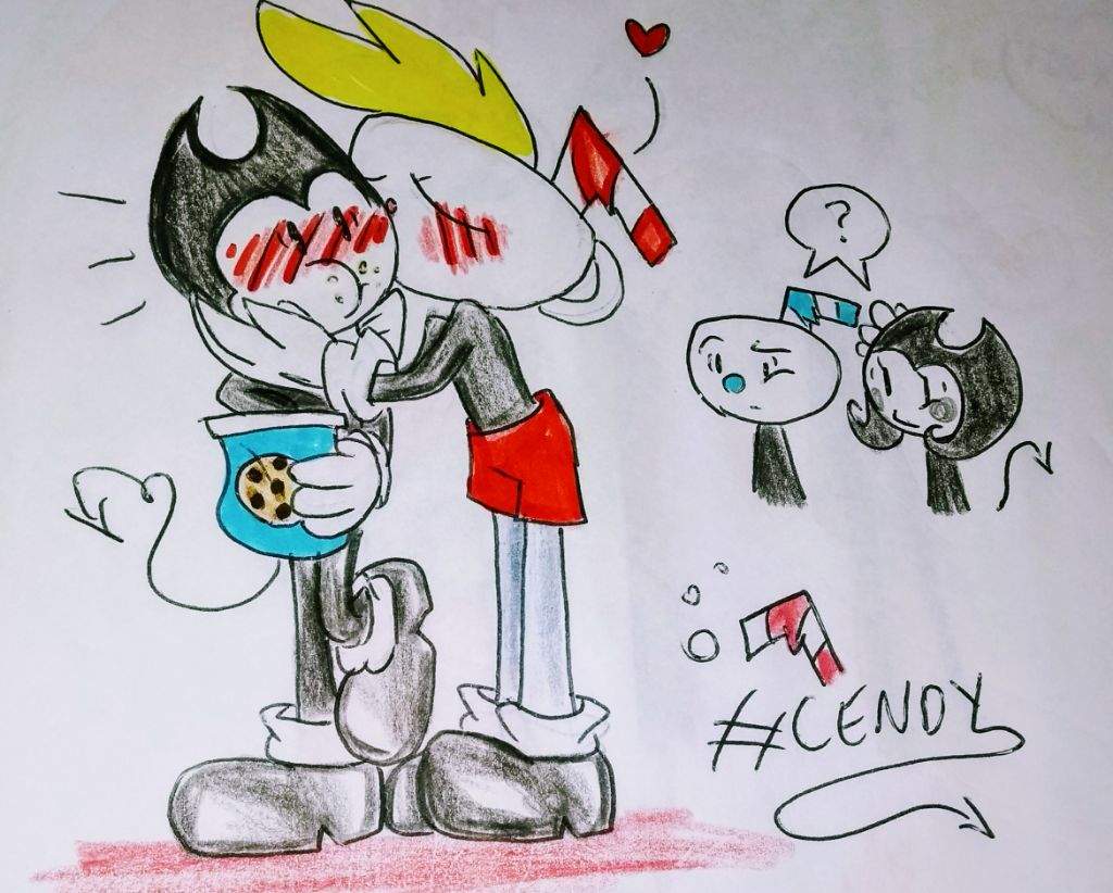 CupHead x Bendy (Cendy) | Bendy and the Ink Machine PTBR Amino