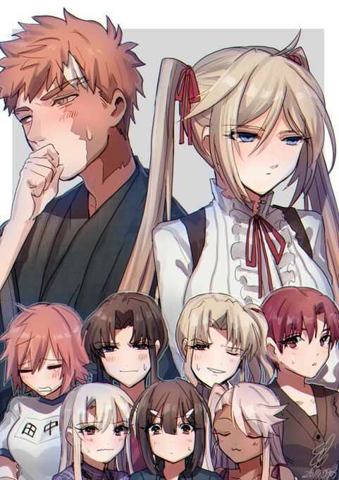 Shirou X Angelica fanart | Type-Moon Amino