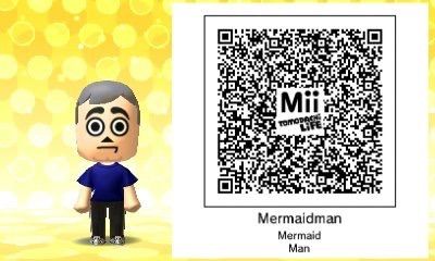 Spongebob Tomodachi Life QR codes + Bonus Miis | SpongeBob SquarePants ...