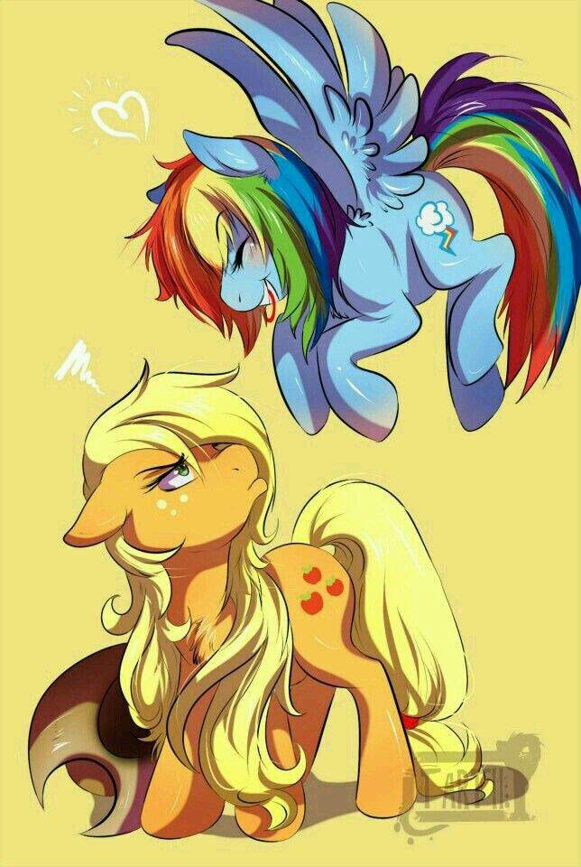 🌈rainbow Dash X Applejack🍎 Wiki •yuri Amino• Amino