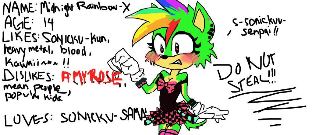 Edgy Sonic OC Challenge | Dank Memes Amino